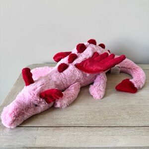 Jellycat Large Heart Dragon NWT!
